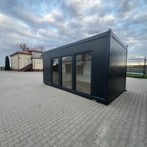 Kontener Handlowy 18m2 z WC + klimatyzacja