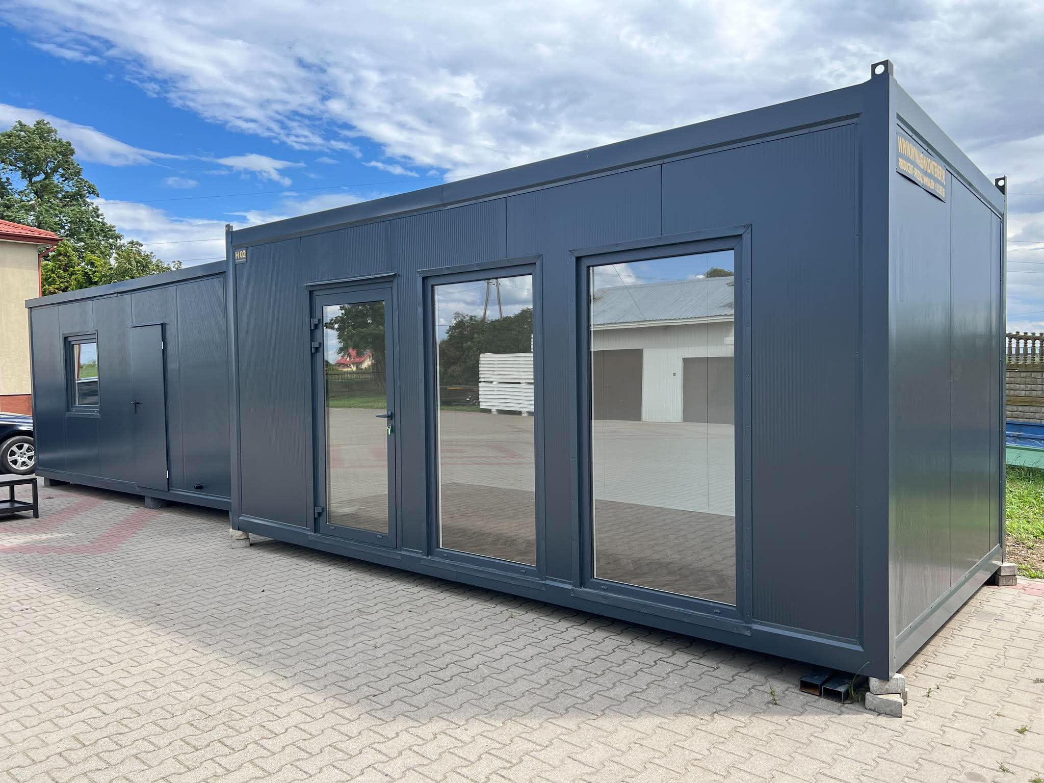 Kontener Handlowy 18m2 pusty z klimatyzacją - obrazek 4